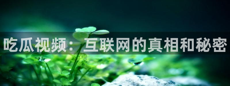 51吃瓜今日大瓜必吃大瓜：吃瓜视频：互联网的真相和秘密